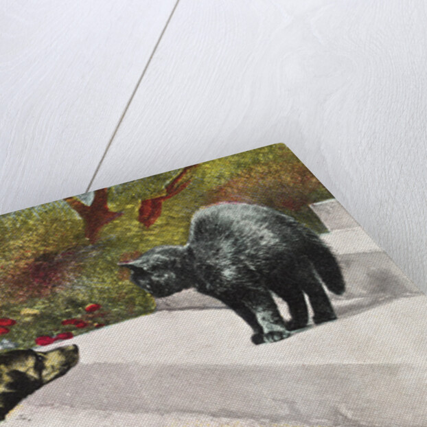 Kept at Bay Color Print Postcard by Anonymous