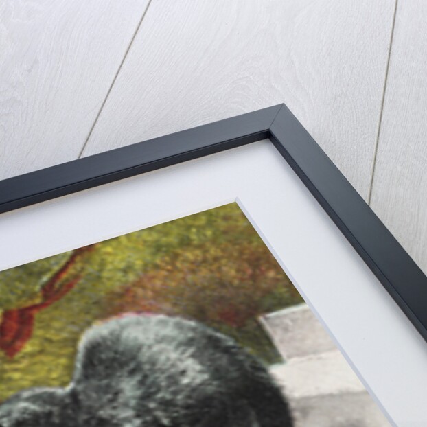 Kept at Bay Color Print Postcard by Anonymous