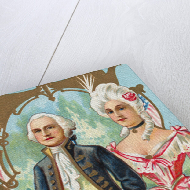 George Washington in Private Life Postcard by Anonymous