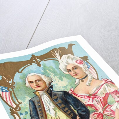 George Washington in Private Life Postcard by Anonymous