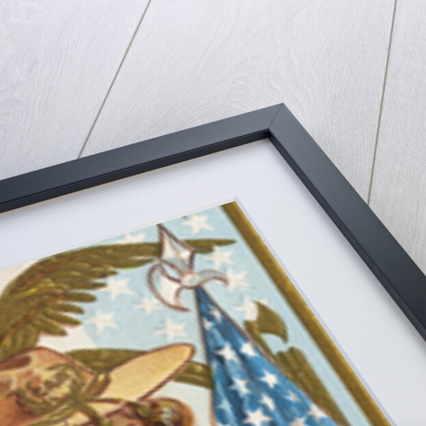 A Daughter of the Regiment Postcard with Woman by Anonymous