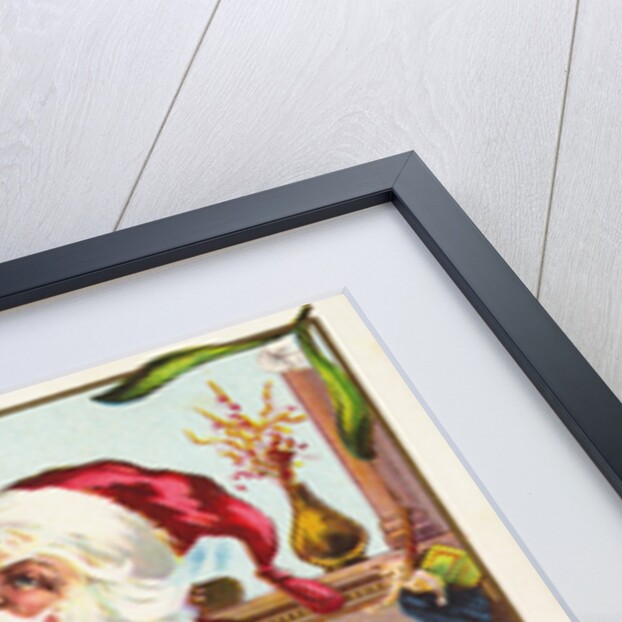 A Merry Christmas Greeting Postcard by Anonymous