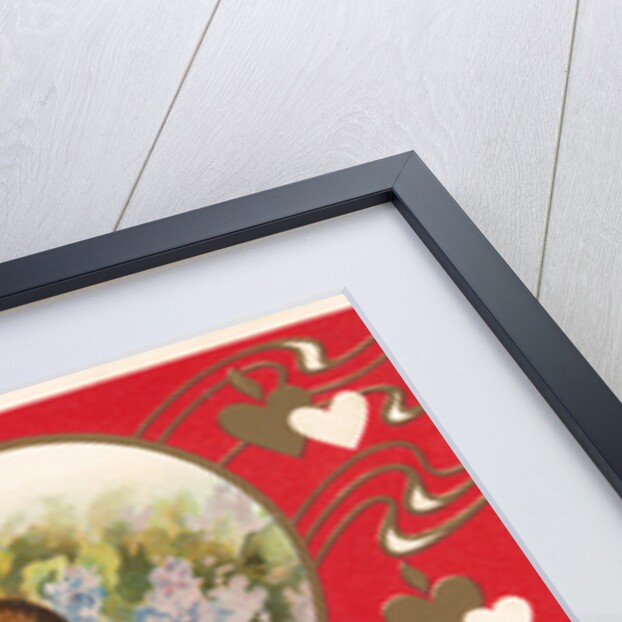 To My Valentine Victorian Postcard by Anonymous