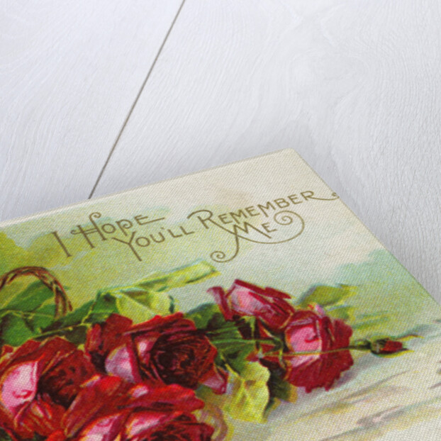 I Hope You'll Remember Me Postcard by Anonymous