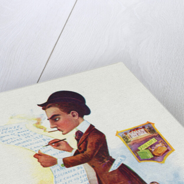 The Commercial Traveler Postcard by R. Hill