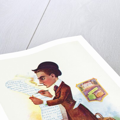 The Commercial Traveler Postcard by R. Hill