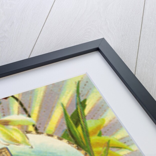 A Happy Easter Postcard with a Cross by Anonymous