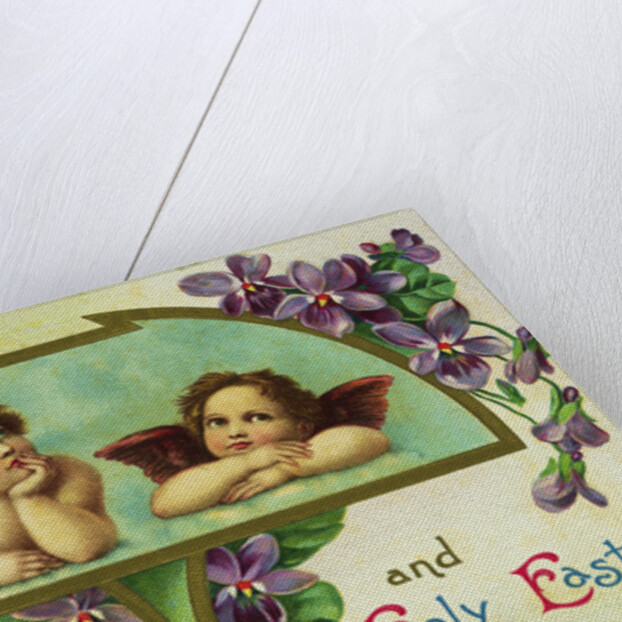 A Peaceful and Holy Easter Postcard by Anonymous