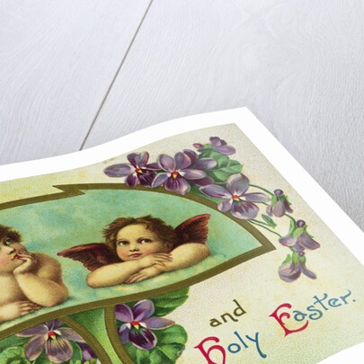 A Peaceful and Holy Easter Postcard by Anonymous