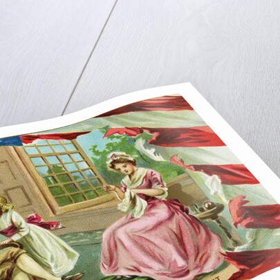 Washington's Home Life at Mount Vernon Postcard by Anonymous