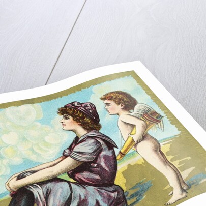 Oh, Be My Valentine Postcard by Anonymous