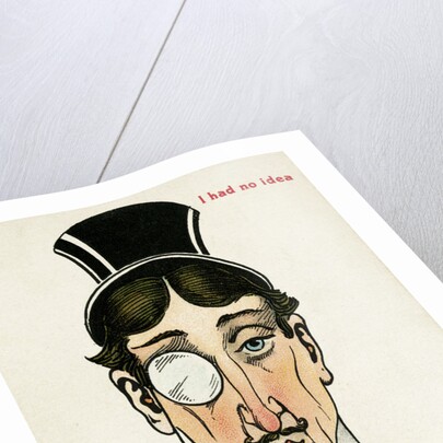 I Had No Idea Postcard by Anonymous