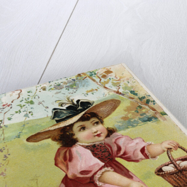 Easter Egg Rolling - White House Lawn Woolson Spice Company Trade Card by Anonymous