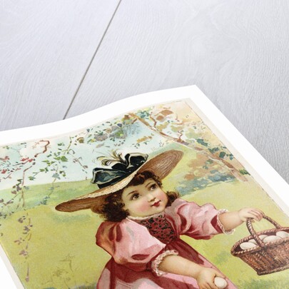 Easter Egg Rolling - White House Lawn Woolson Spice Company Trade Card by Anonymous