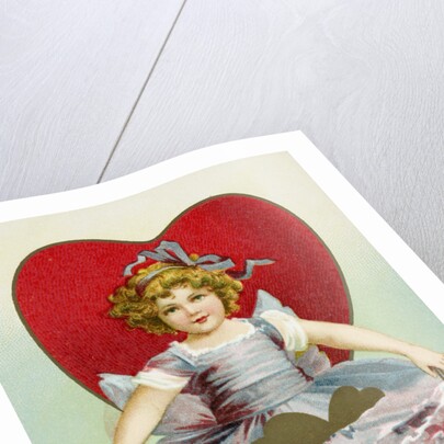 My Heart's Best Gift Valentine Postcard by Anonymous