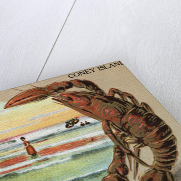 Souvenir from Coney Island Postcard by Anonymous