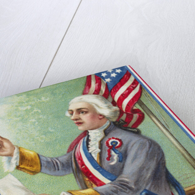 The Day We Celebrate: When in the Course of Human Events Postcard by Anonymous