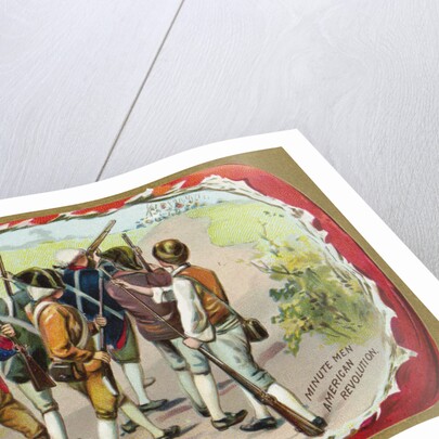 Minutemen, American Revolution Postcard by Anonymous