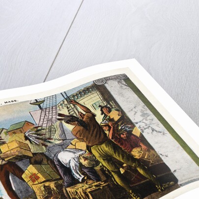 Boston Tea Party Postcard by Anonymous