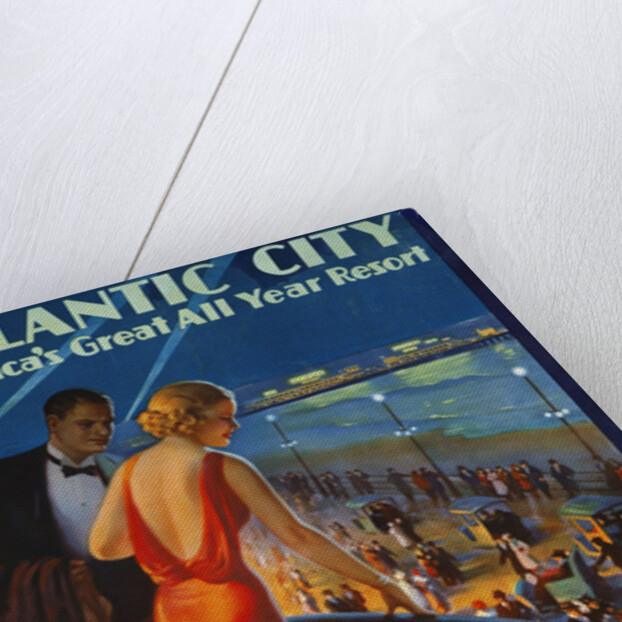 Atlantic City Pennsylvania Railroad Poster by Anonymous