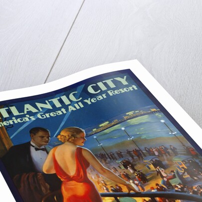 Atlantic City Pennsylvania Railroad Poster by Anonymous