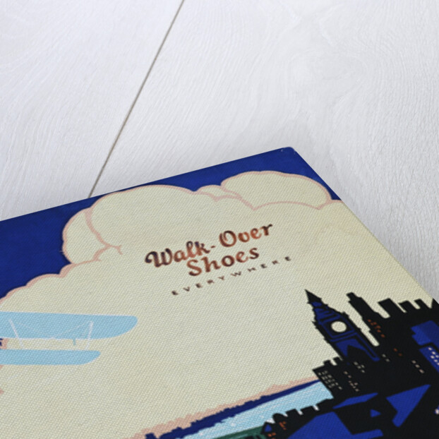 Walk-Over Shoes Everywhere Advertisement Poster by Anonymous