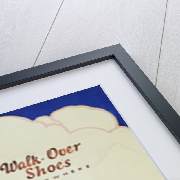 Walk-Over Shoes Everywhere Advertisement Poster by Anonymous