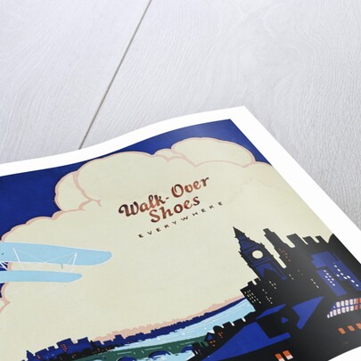 Walk-Over Shoes Everywhere Advertisement Poster by Anonymous