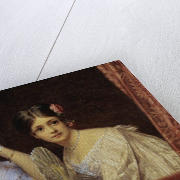 At the Theater by James Hayllar