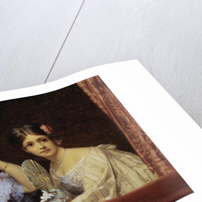 At the Theater by James Hayllar