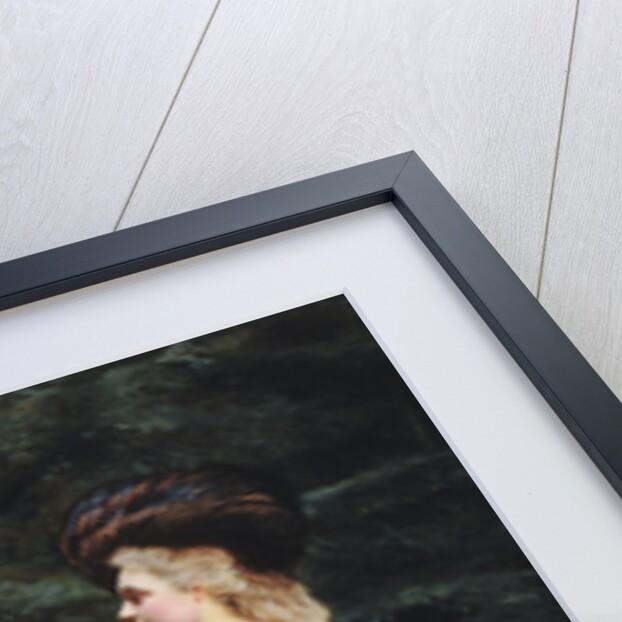 The Artist in the Garden by Gustave Jean Jacquet