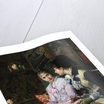 Ladies Taking Tea by Josef Scheurenberg