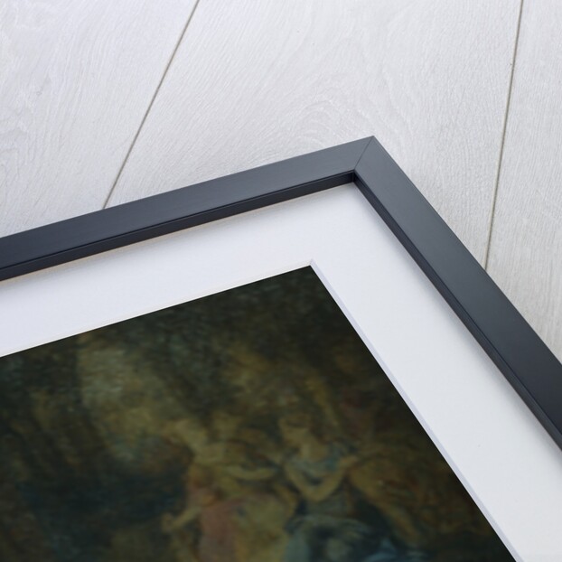 Watering Flowers by Auguste Toulmouche