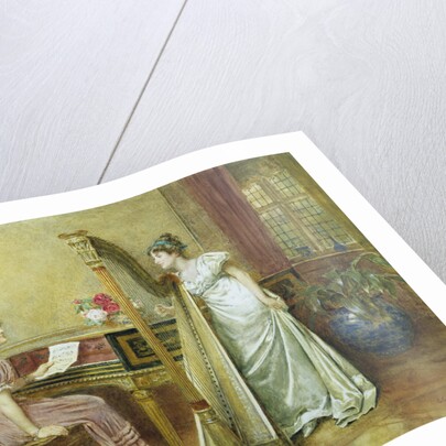 The Rehearsal by George Goodwin Kilburne