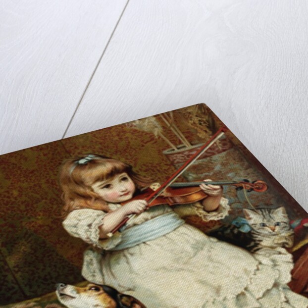 The Broken String by Charles Burton Barber