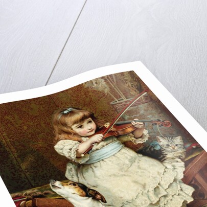 The Broken String by Charles Burton Barber