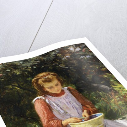 Shelling Peas by William Banks Fortescue