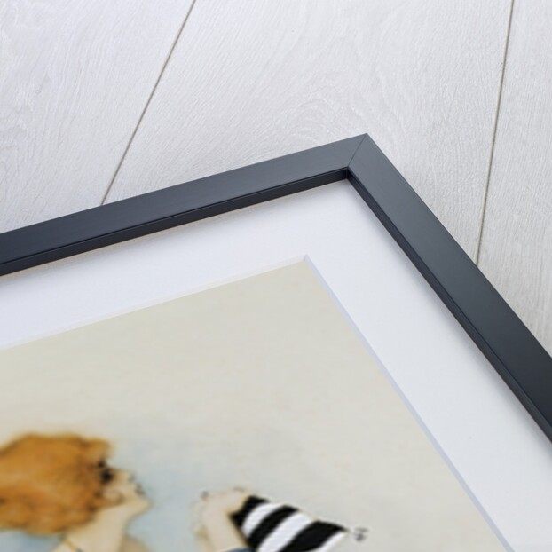 A Golden-Haired Beauty by Raphael Kirchner