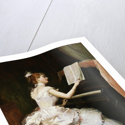 A Favourite Piece by Raimundo de Madrazo y Garreta