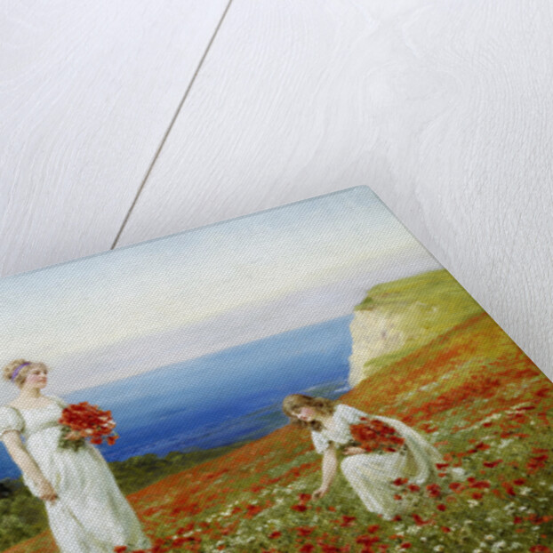 Gathering Poppies by Henry John Yeend King