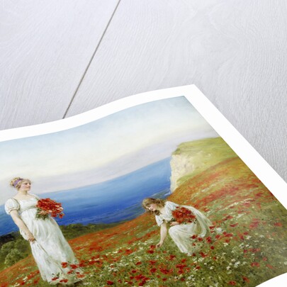 Gathering Poppies by Henry John Yeend King