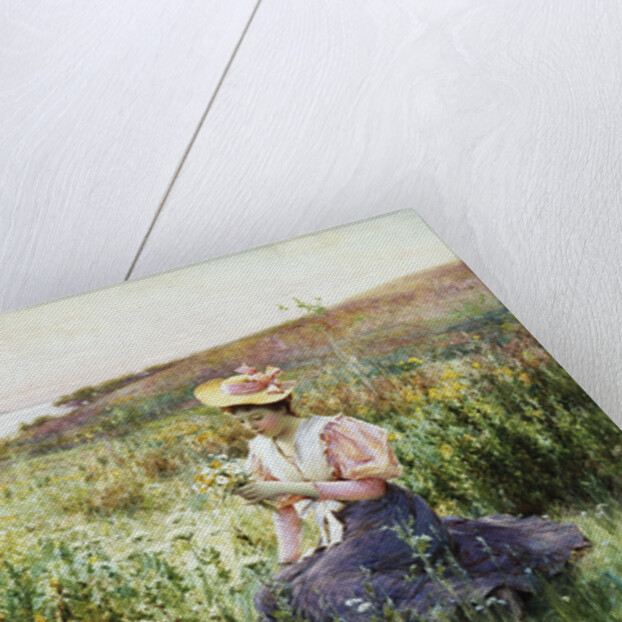 Gathering Wild Flowers by Alfred Augustus Glendening II