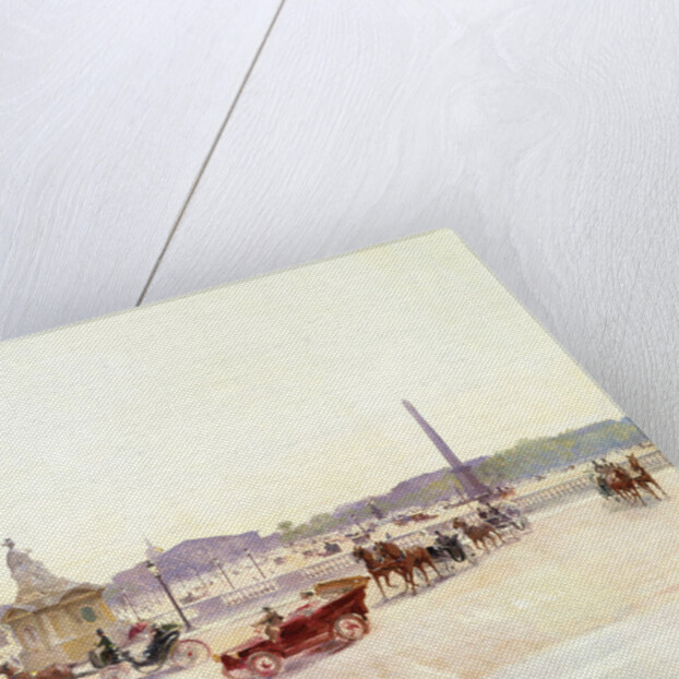 Paris, Place de la Concorde by Gustave Fraipont