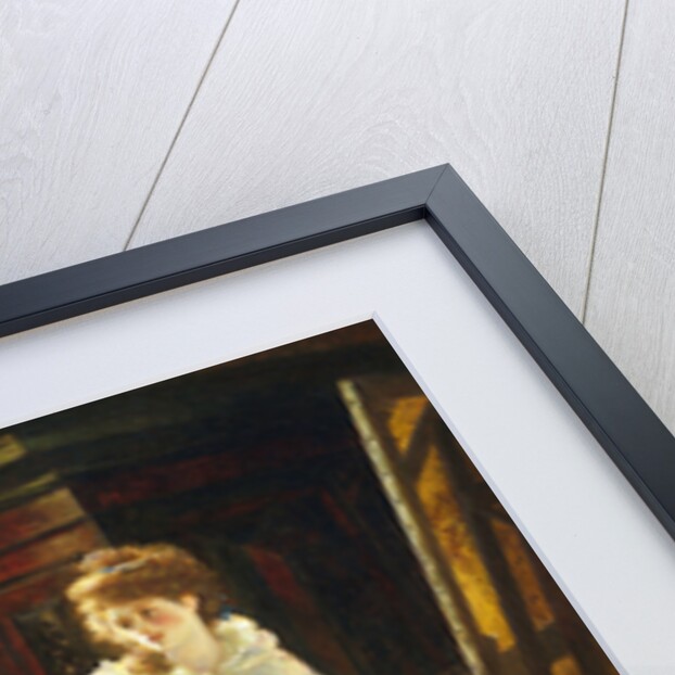 Miss Angel - Angelica Kauffmann Visits Mr. Reynolds' Studio by Margaret Isabel Dicksee