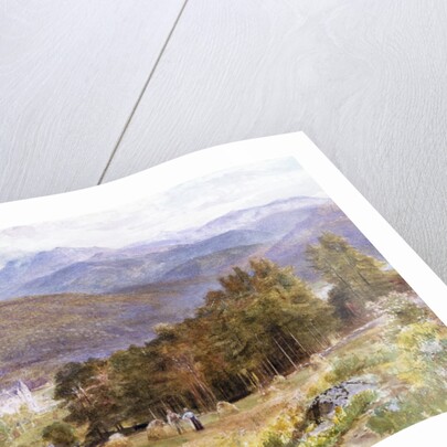 Balmoral Castle and Lochnagar by Ebenezer Wake Cook