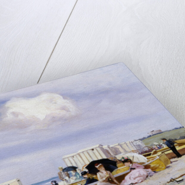Wear Bay Beach, Folkestone by Frank M. Chase