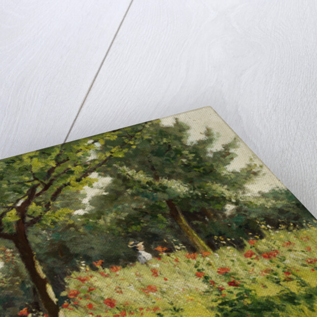 The Poppy Field by Alphonse Asselbergs