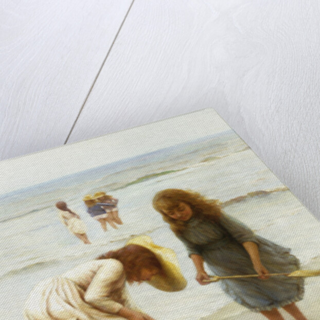 Playing on the Beach by Thomas Liddall Armitage
