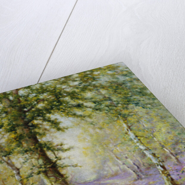The Bluebell Wood by Alfred de Breanski