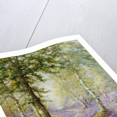 The Bluebell Wood by Alfred de Breanski
